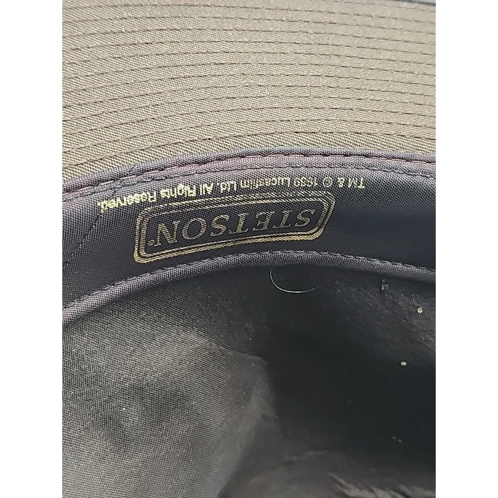 Vintage Royal‎ Stetson Chocolate Brown Fedora Hat, Size 7 1/8